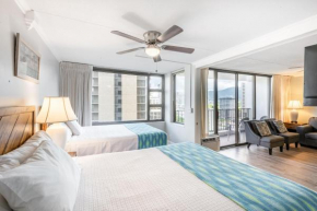 Breezy 12th Floor Waikiki Condo with FREE Parking